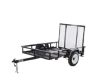 Carry-On Trailer 4′ x 7′ Mesh Floor Utility Trailer with CURT 2-5/16″ A-Frame Coupler