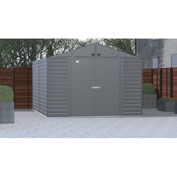 D Plastic Storage Shed 8 ft. W x 20 ft - Image 5