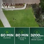 Greenworks 60V 21″ Brushless Self-Propelled Battery Powered Lawn Mower + (2) 4.0Ah Batteries & Dual Port Charger - Image 5