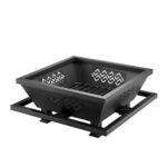 RedStone 43.3 in. Square Wood-Burning Fire Pit - Image 2