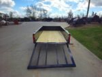 5′ X 10′ Utility Trailer Straight Deck 18″ Sides Tall Gate - Image 18