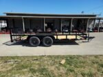 6’4″ x 16 Utility Trailer Double Axle Dovetail With Gate Powder Coated (2) 3500lb Axles - Image 17
