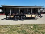 6’4″ x 16 Utility Trailer Double Axle Dovetail With Gate Powder Coated (2) 3500lb Axles - Image 21