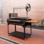 Premium Argentine/Santa Maria BBQ Grill with Wood Fire and Charcoal Grill - Image 13