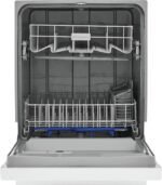 Frigidaire FDPC4221AW 24″ Built-In Dishwasher, Front Control, White - Image 7