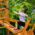 Pioneer Peak Swing Set with Clatter Bridge and Tire Swing - Image 12