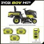 Brushless 80V Hp 46-Inch Cordless Lawn Tractor Battery Powered - Image 20