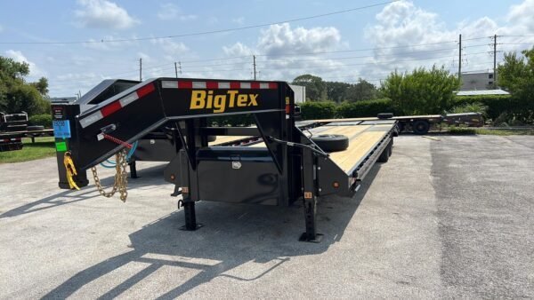 Big Tex 22GN 35′ Tandem Dual Gooseneck Trailer with Mega Ramps – 35D5A-MRBK