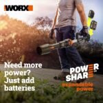 Worx Nitro WG760 40V 21″ Cordless Self-Propelled Lawn Mower with Brushless Motor (Batteries & Charger Included) - Image 12