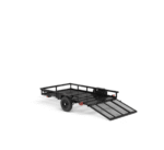Carry-On Trailer 5-ft x 8-ft Steel Mesh Utility Trailer with Ramp Gate - Image 2
