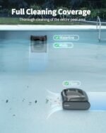 Beatbot AquaSense Cordless Robotic Pool Vacuum Cleaner – Intelligent Path Opimization, Cleans Floor, Walls, and Waterline – Ideal for Above & In-Ground Pools up to 2,260 sq.ft. - Image 3