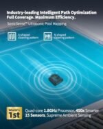 Beatbot AquaSense Cordless Robotic Pool Vacuum Cleaner – Intelligent Path Opimization, Cleans Floor, Walls, and Waterline – Ideal for Above & In-Ground Pools up to 2,260 sq.ft. - Image 5