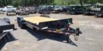 22 Foot Big Tex Super Duty Tandem Axle with Mega Ramp Black Equipment Trailer (16ET-19BK+3MR) - Image 2