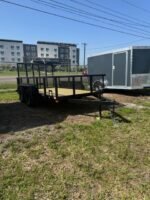 2025 6X12TA UTITILY TRAILER 2 FT WALLS 4568 - Image 2