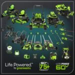 Greenworks 60V 21″ Self Propelled Lawn Mower with (1) 8.0 Ah Battery & Rapid Charger 2546402 - Image 16