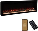 Modern Ember Highmark 60-Inch Smart Linear Electric Fireplace, WiFi & 10-Color Flames - Image 11