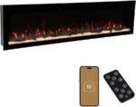Modern Ember Highmark 60-Inch Smart Linear Electric Fireplace, WiFi & 10-Color Flames - Image 37