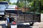 DK2 5-ft x 7-ft Steel Utility Trailer with Ramp Gate ( 1639-lb Capacity ) 2491711 - Image 7