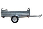 DK2 4.5-ft x 7.5-ft Steel Utility Trailer ( 1295-lb Capacity ) 2491712 - Image 3