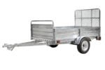 DK2 5-ft x 7-ft Steel Utility Trailer with Ramp Gate ( 1639-lb Capacity ) 2491713