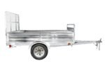 DK2 5-ft x 7-ft Steel Utility Trailer with Ramp Gate ( 1639-lb Capacity ) 2491713 - Image 2