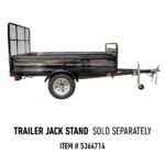 DK2 5-ft x 7-ft Steel Utility Trailer with Ramp Gate ( 1639-lb Capacity ) 2491711 - Image 9