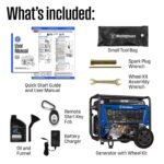 Westinghouse WGen9500c Remote Electric Start 9500-Watt Single Fuel (Gasoline) Portable Generator WGEN9500C - Image 4