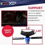 K Tool 3/4 Ton Under Hoist Jack Stand with Pedal - Image 7