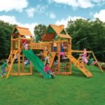 Pioneer Peak Swing Set with Clatter Bridge and Tire Swing - Image 5
