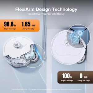 Roborock Qrevo Edge S5A Robot Vacuum & Mop, 18,500Pa, Zero-Tangle - Image 29