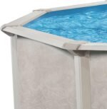 Aquarian 21ft x 52in Round Steel-Frame Above Ground Swimming Pool – Phoenix Series, DIY Outdoor Backyard Pool - Image 6