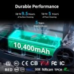 Beatbot Aquasense Pro Cordless Pool Cleaner Robot – Clarifies Water, Cleans Surface, Floor, Walls and Waterline, Intelligent Path Optimization, Surface Parking – Dark Blue - Image 2