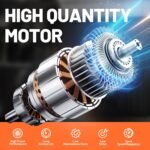 Litheli 13″ 20V Cordless Lawn Mower with 4.0Ah Battery - Image 3