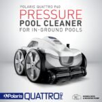 Polaris Quattro P40 Pressure Side Pool Cleaner for All In-Ground Pool Surfaces, Large-Capacity Dual Filtration Canister, 31′ Hose & Transparent Lid to View Debris - Image 5