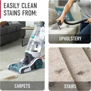 Hoover Smartwash Automatic Carpet Cleaner Machine, FH52000, Turquoise - Image 33