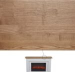 Real Flame Malie 68″ Electric Fireplace with Mantel & Remote Control - Image 7