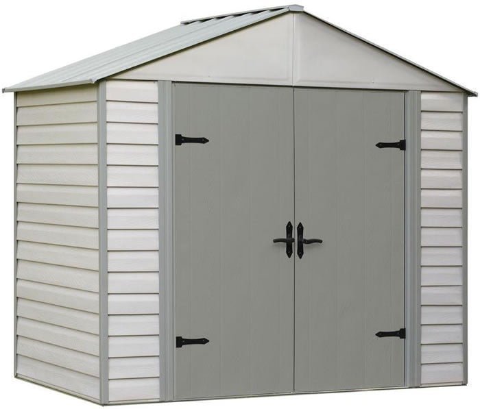 Arrow 10×7 Viking Vinyl Coated Steel Shed Kit