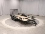 6 X 16 Carry-On Tandem Utility 7K Pipe Top Trailer - Image 4