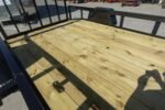 6′ 4″ x 10 Utility Trailer Dovetail Powder Coated With Gate 3,500lb Axle - Image 12