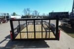 6′ 4″ x 10 Utility Trailer Dovetail Powder Coated With Gate 3,500lb Axle - Image 8