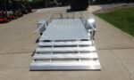 5′ x 10′ Aluminum Utility Trailer with Gate and Mag Wheels – 3500 lb Axle - Image 9