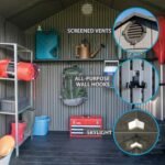 Lifetime 8 Ft x 7.5 Ft Outdoor Storage Shed - Image 26