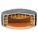 Purespa Plus Inflatable Hot Tub Jet Spa with Maintenance Kit and 2 Seats - Image 2