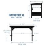 Rockport XL Steel Grill Gazebo - Image 3