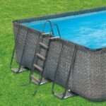 Summer Waves 32ft x 16ft x 52in Rectangle Frame Above Ground Swimming Pool Set - Image 3
