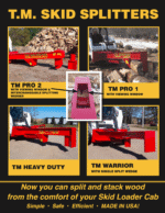 TM Heavy Duty Log Splitter Skid Steer Attachment (30” or 36” Stroke) - Image 4