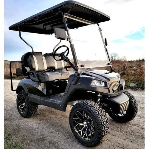 Terminator48vBlack-Demo_a_234c3ad2-d195-4dbd-b438-f62bb9aa26c2_1800x1800.jpg 48V Electric 4-Seater Golf Cart – Flip Seat Design, Street & Off-Road Ready - Image 1