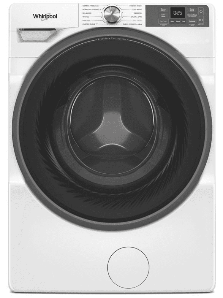 Whirlpool WFW5720RW 4.5 cu. ft. Smart Front Load Washer FreshFlow Vent System