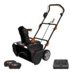 Worx WG471 40V Power Share 20″ Cordless Snow Blower with Brushless Motor
