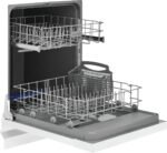 Frigidaire FDPC4221AW 24″ Built-In Dishwasher, Front Control, White - Image 2